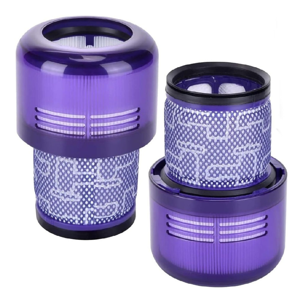 de 2 Lot filtres destine a aspirateur V11 V15 SV14 SV22 Lavable Compatible avec Absolute Animal Detect Cyclone Extra Pro Torque Drive Pieces du rechange DY97001302 97001302