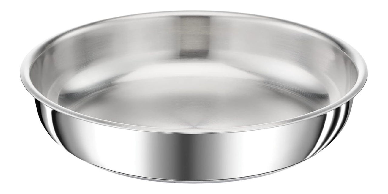 Ingenio Poele Preference Acier Inoxydable 28 cm Batterie du cuisinette induction empilable Poignee amovible brevetee Cuisson four et conservation refrigerateur