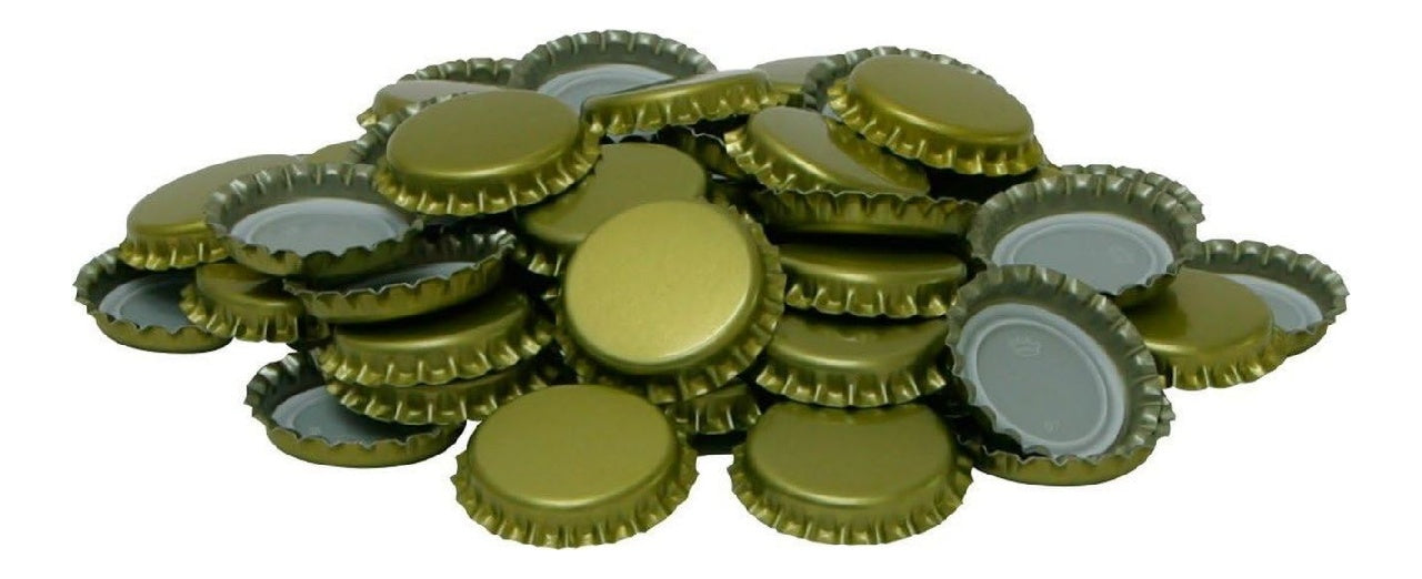 Lot du 1000 Capsules Or uNGESTANZT 26 mm pour VousmeME pour bRASSER Votre Propre bIeRE kA26 Neuf
