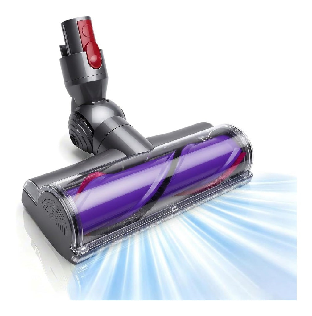 Brosse destine a electrique V7 V8 V10 V11 V15 Tete Motorhead Aspirateur Tete du Brosse Turbine Rotative pour Aspirateur Accessoire Piece de Rechange Motorhead pour Tapis et Sols Durs 96748304