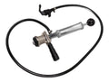 Pompe a Fut de Biere dans Fer chrome Robinet de Fut a Fermeture etanche avec Tuyau de Robinet Fete Piquenique evenements