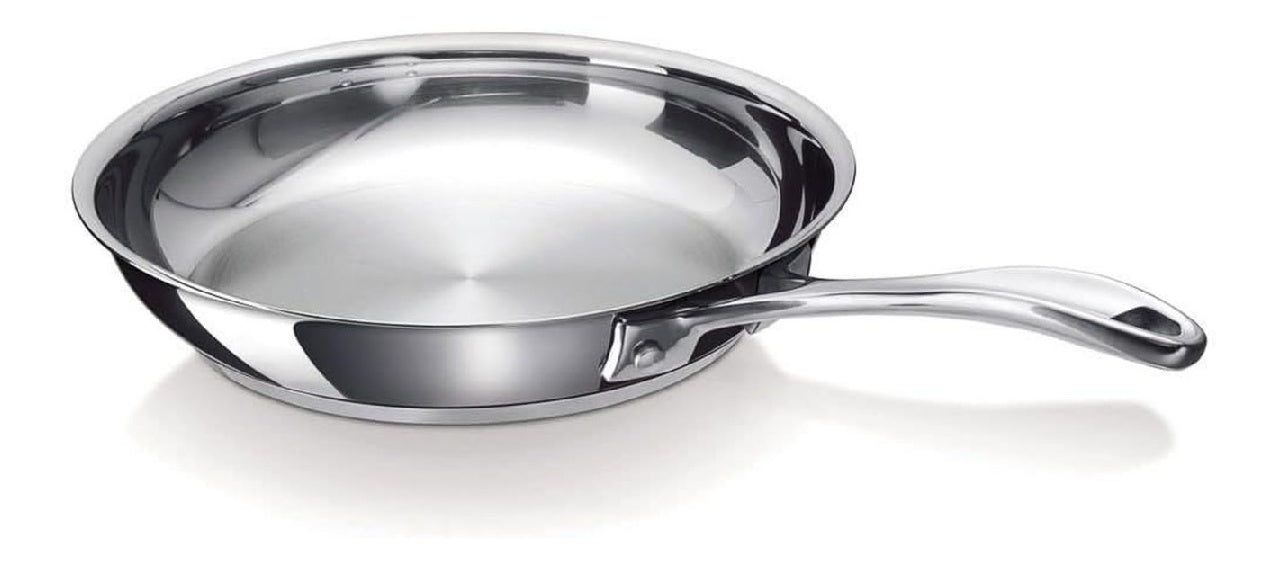 Poele Beka Chef Inox 18/10 20 cm Tous Feux Compatible Induction Acier Inoxydable